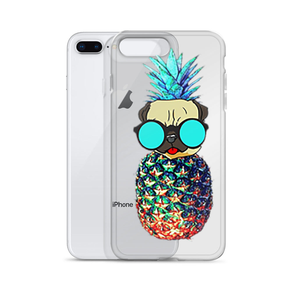 Pineapple Pug iPhone Case