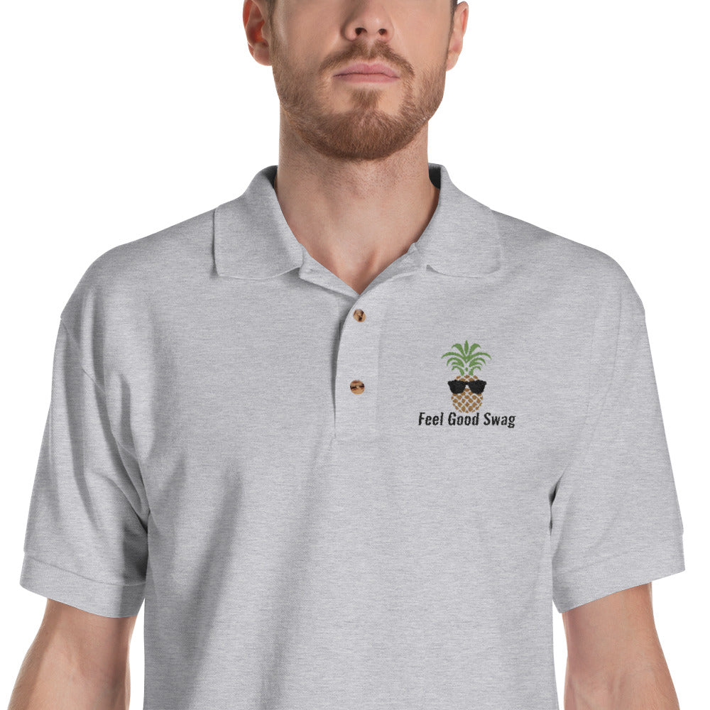 FGS Black Logo on White & Grey Polo Shirts