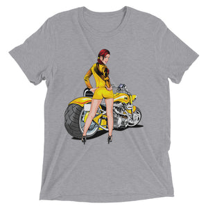 Motorcycle Chick Mens T-shirt
