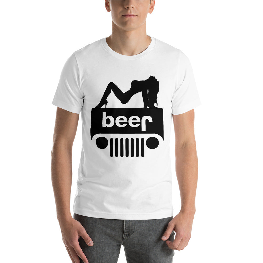 Mens' Custom Ladies Love Jeeps T