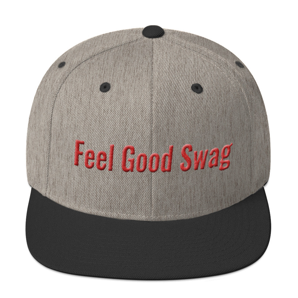 FGS Red Lettering Snapback Hat