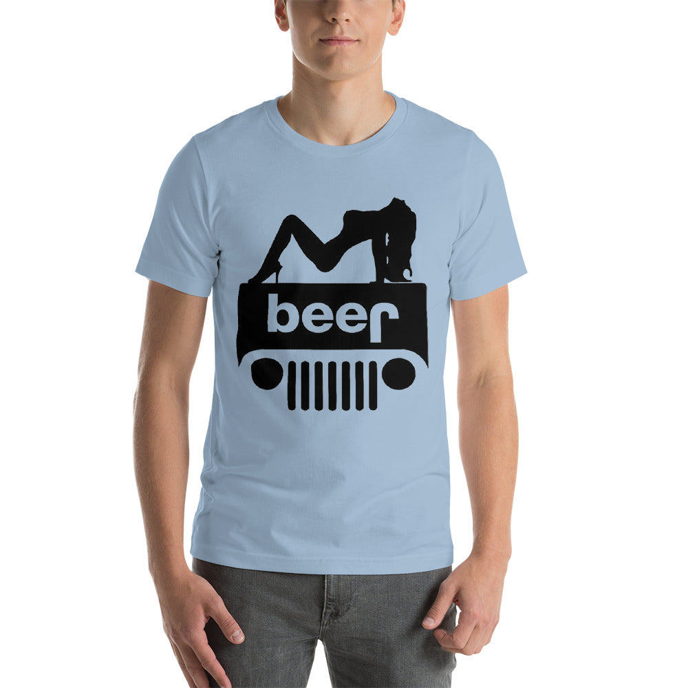 Mens' Custom Ladies Love Jeeps T