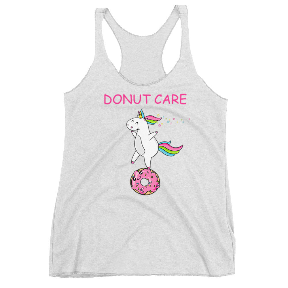 Donut Care Women's Racerback Tank