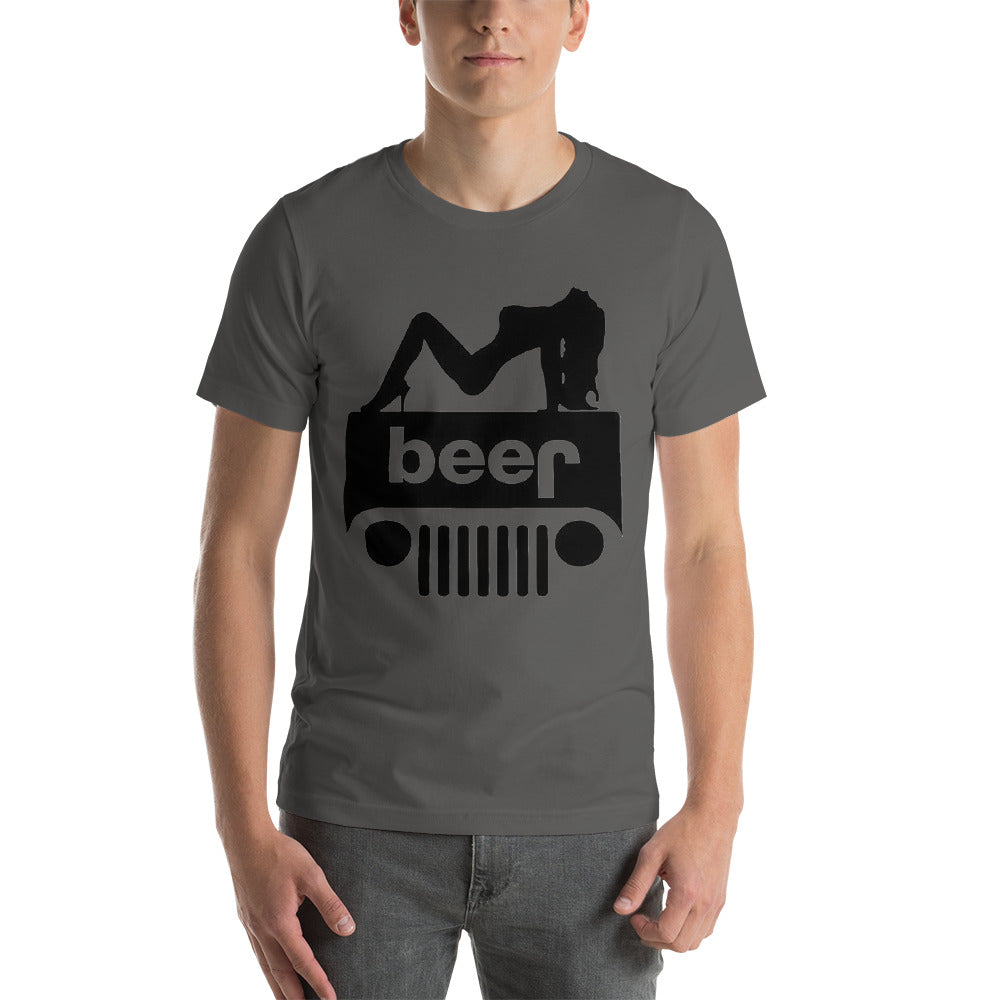 Mens' Custom Ladies Love Jeeps T