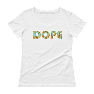 DOPE Ladies' Scoopneck T-Shirt