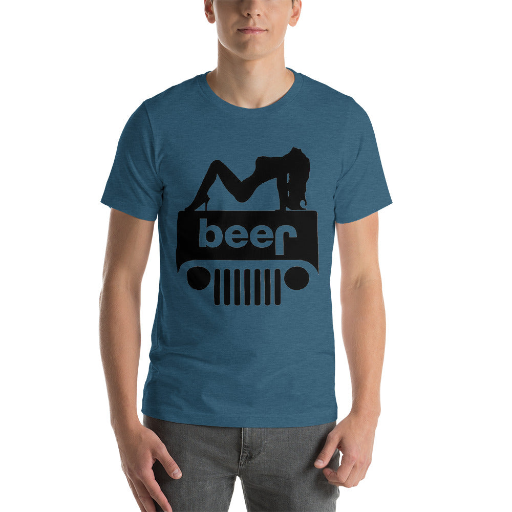 Mens' Custom Ladies Love Jeeps T