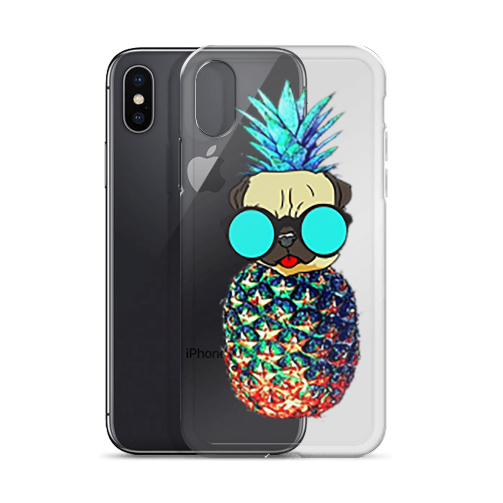 Pineapple Pug iPhone Case