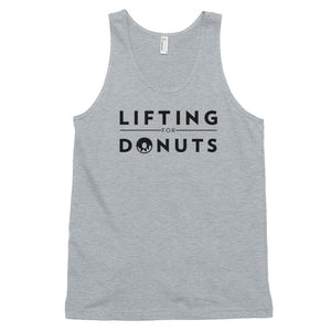Lifting for Donuts Unisex Tank