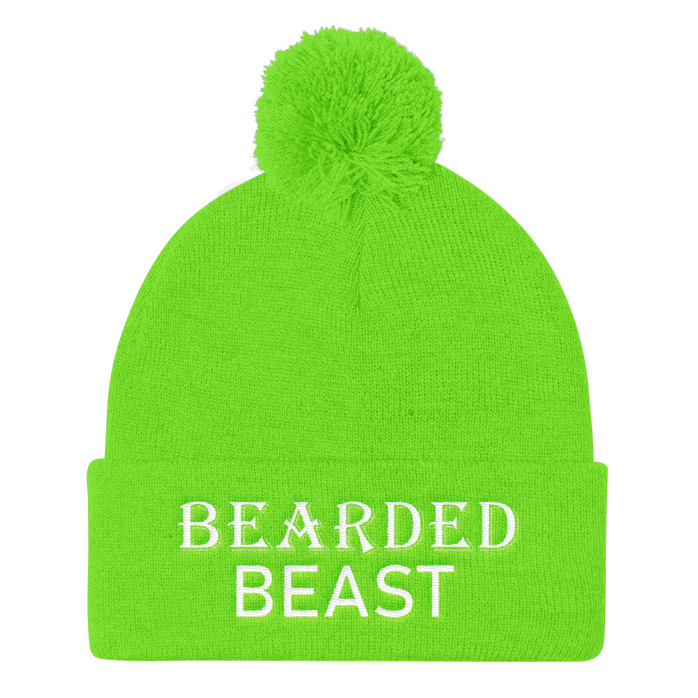 Bearded Beast Pom Beanie