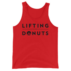 Lifting For Donuts Mens' Tank