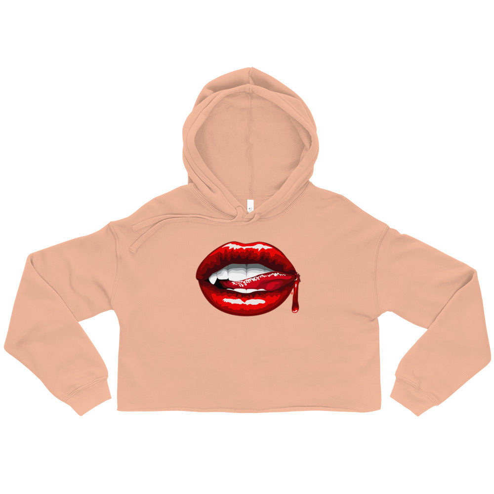 Suck Your Blood Crop Hoodie