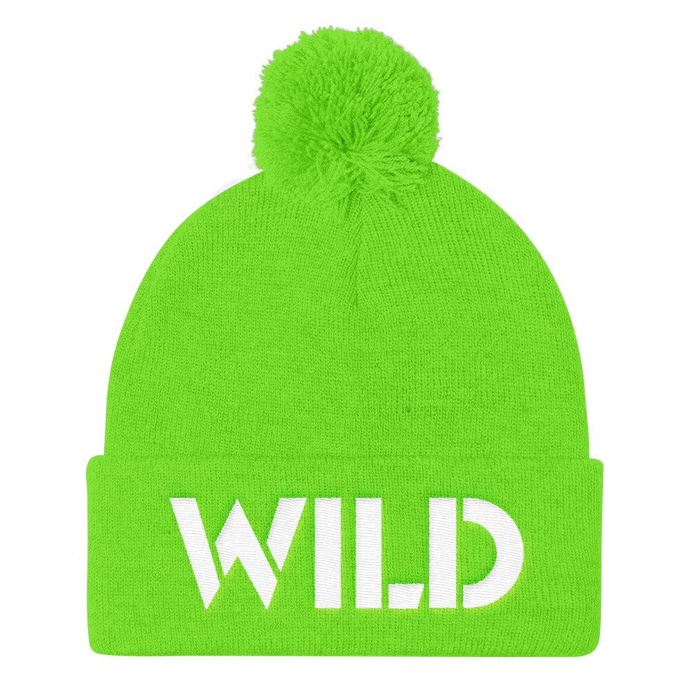 WILD Pom Beanie