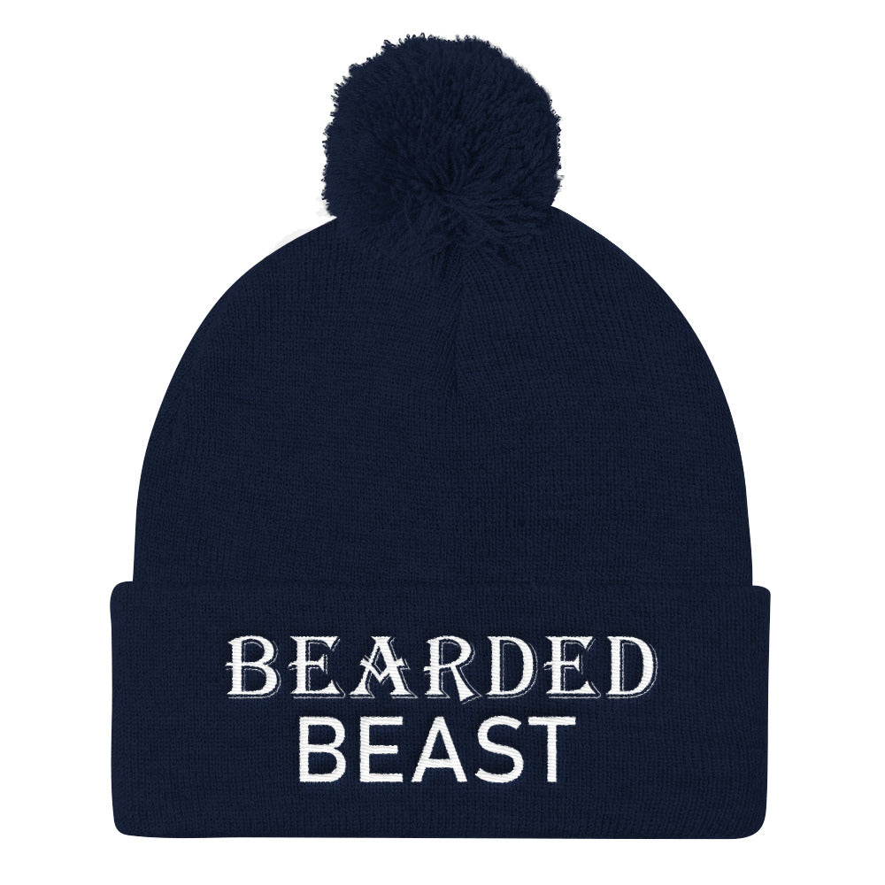 Bearded Beast Pom Beanie