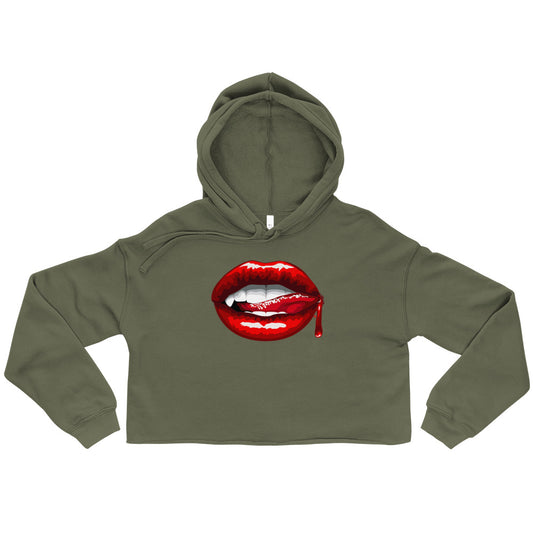 Suck Your Blood Crop Hoodie