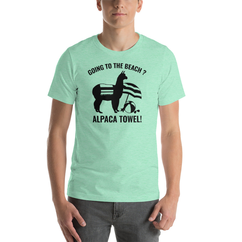 Alpaca Towel Mens T-Shirt