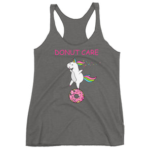 Donut Care Women's Racerback Tank