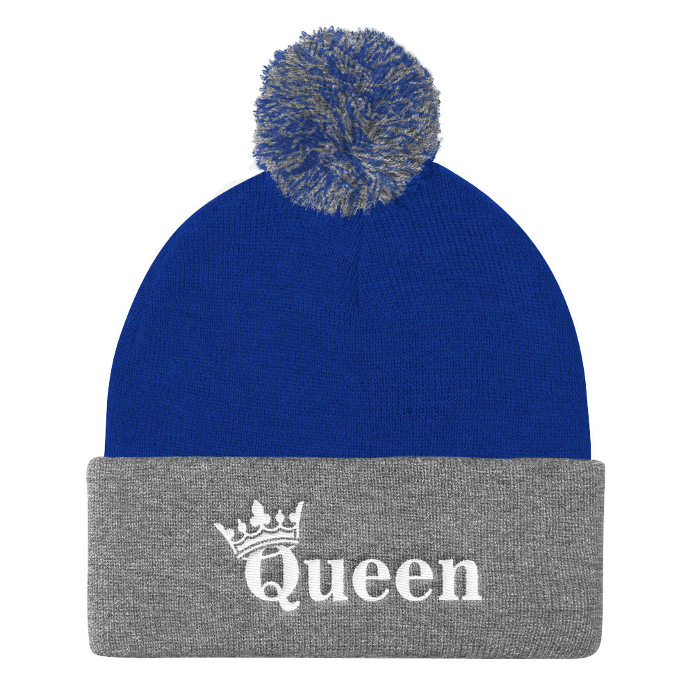 Queen Pom Beanie