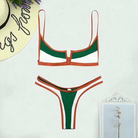 Olive Verde Bikini Set