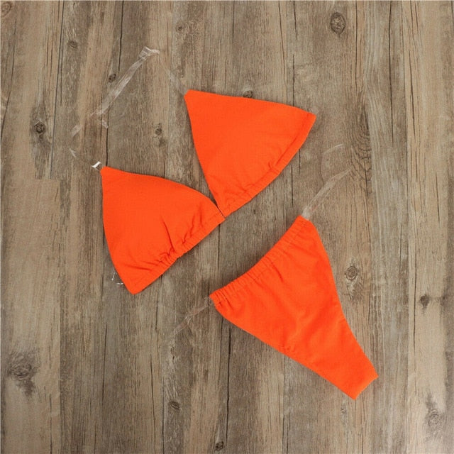 Truly Transparent Bikini Set