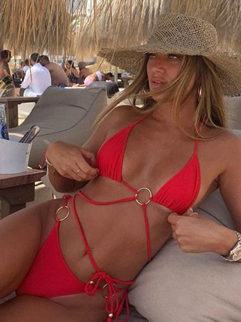 Triangle Cup Bikini Set