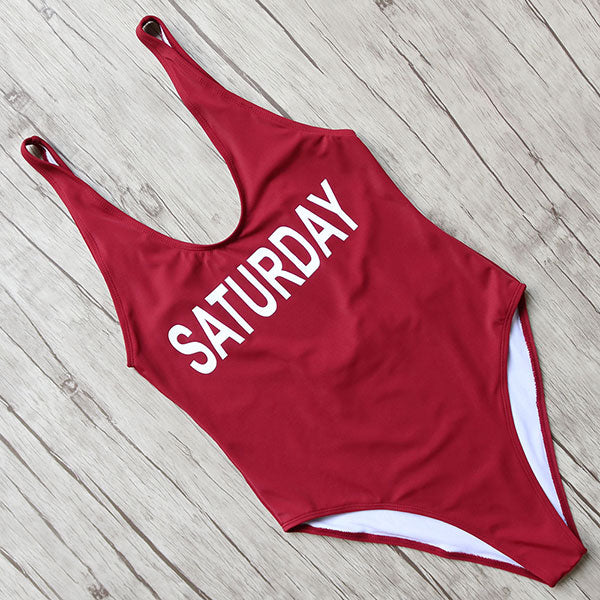 Days Of The Week Piece