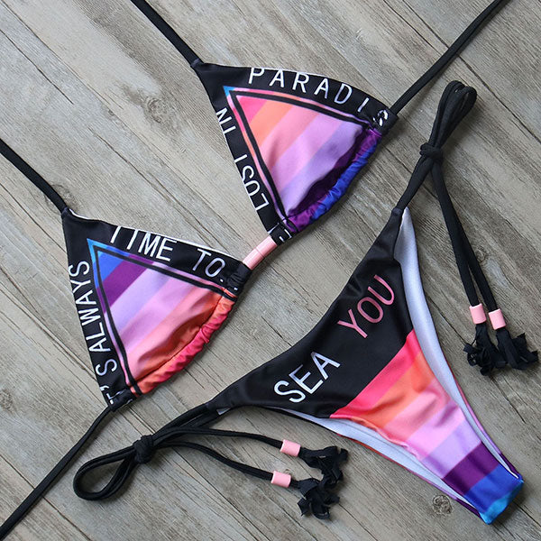 I Sea You Bikini Set