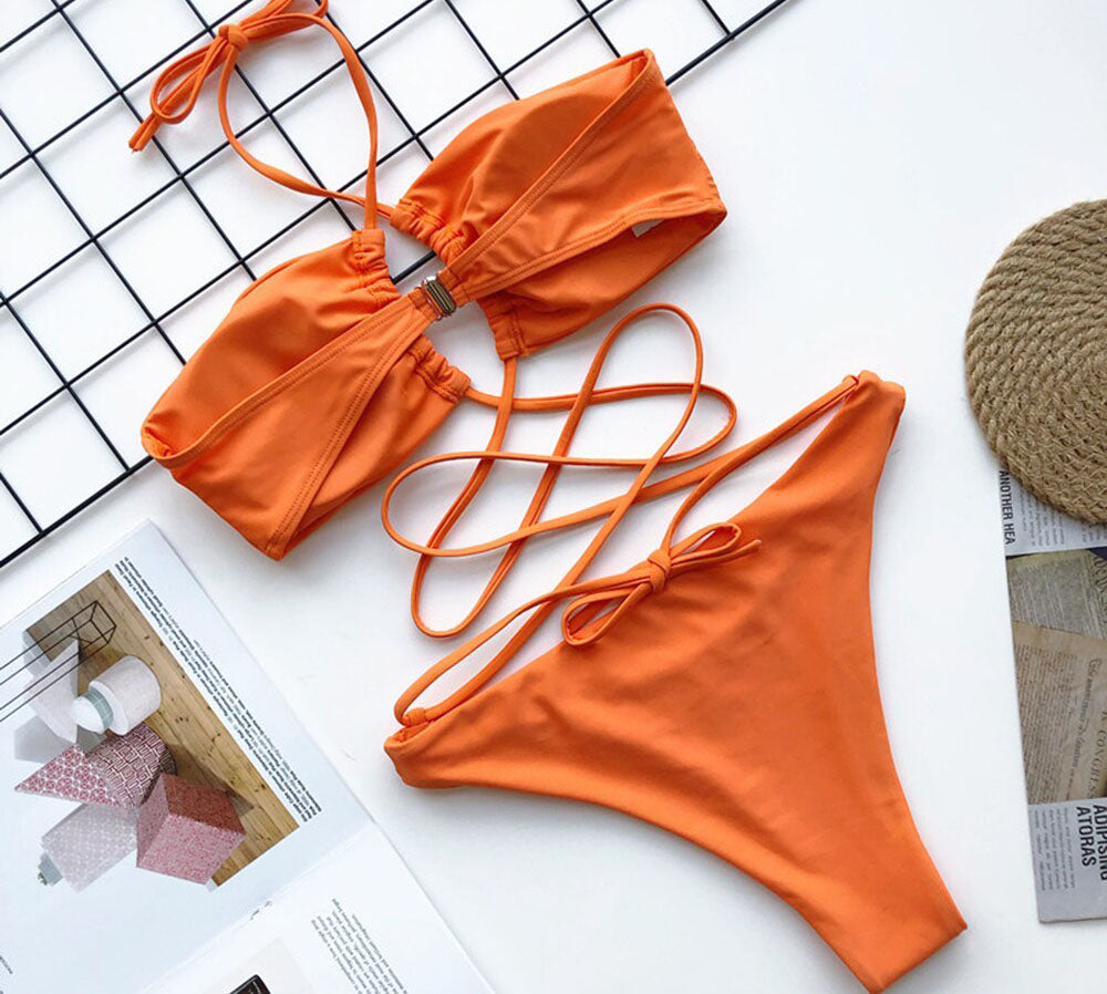 Lace It Up One Piece