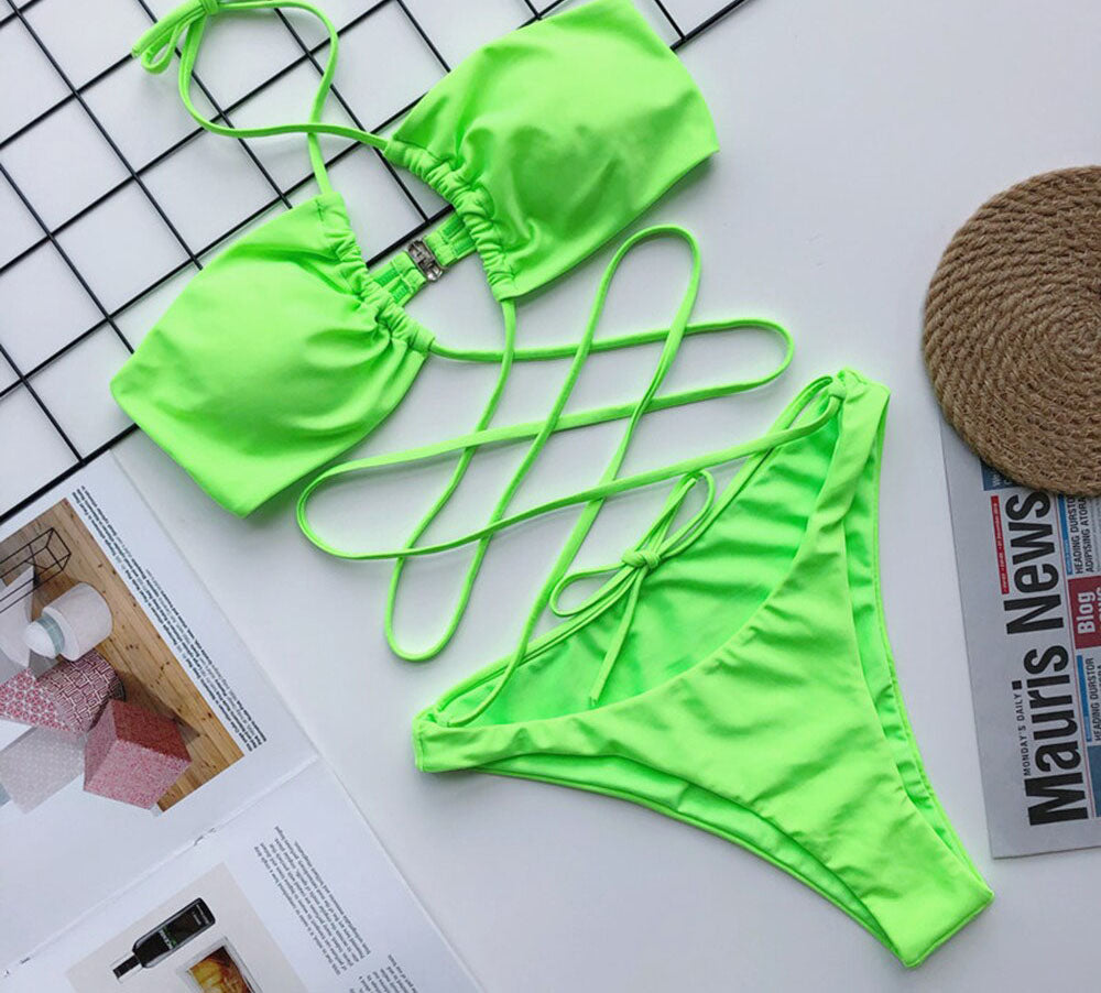 Lace It Up One Piece